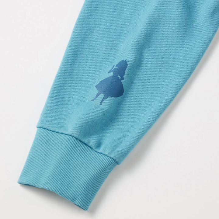 ユニセックス裏毛プルパーカ アリス デザインアップ