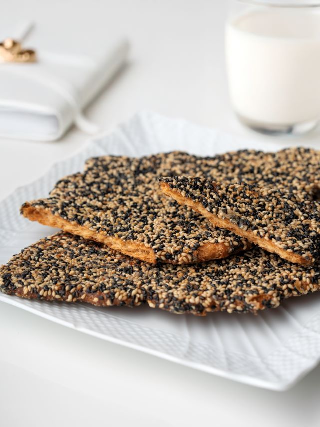 胡麻の薄焼きクロワッサンの商品イメージ