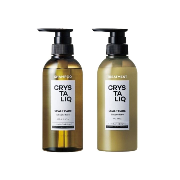 クリスタリーク／スキャルプケアシャンプー＆トリートメントセット