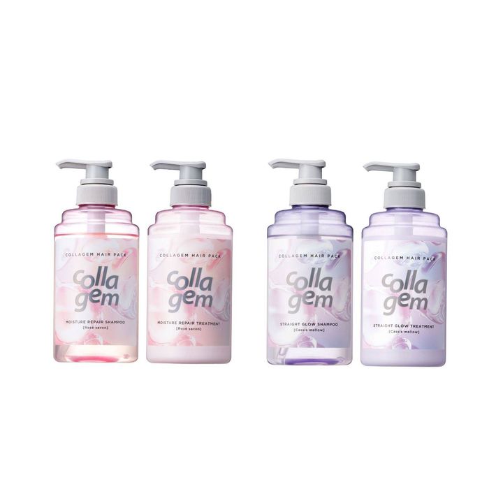 collagem／コラジェム モイスチャーリペアシリーズ・コラジェム ストレートグロウ シリーズ