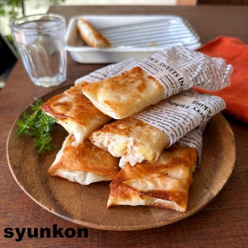 「ベーコンポテトパイ風春巻き」レシピ