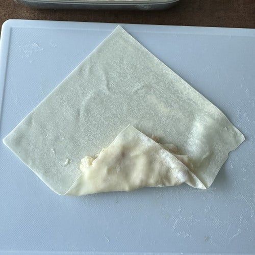 「ベーコンポテトパイ風春巻き」レシピ