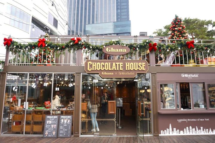 ロッテですから、ガーナチョコのブースもあります。