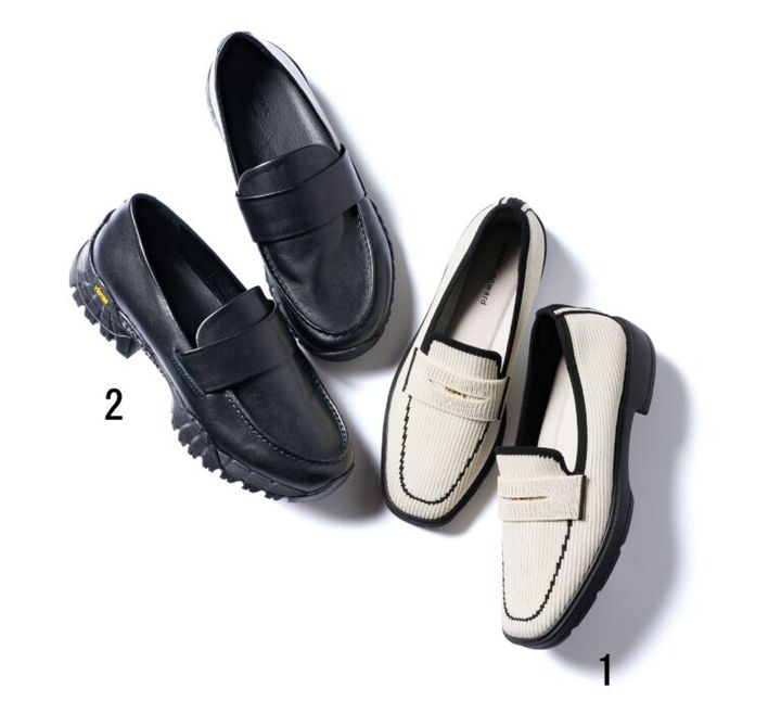 ローファースニーカー［4.5㎝］¥45,100／ヨーク（UTS PR）、