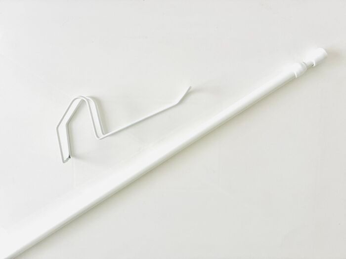 【セリア】ついに『つっぱり棒の相棒』決まりました♡もうS字フックは使いません「便利かつオシャレで…言うことなし！！」