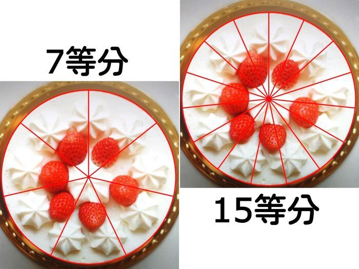 「ホールケーキ」を均等に切る裏ワザ。コツを知れば誰でも簡単にキレイに切れますよ♪