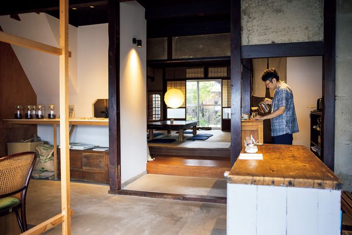 京都〈IWASHI COFFEE〉店内