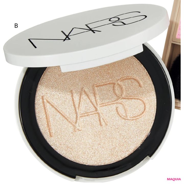 長濱ねる 冬メイク 20025 coldgirlメイク NARS ライトリフレクティング ルミナイジングパウダー 03959