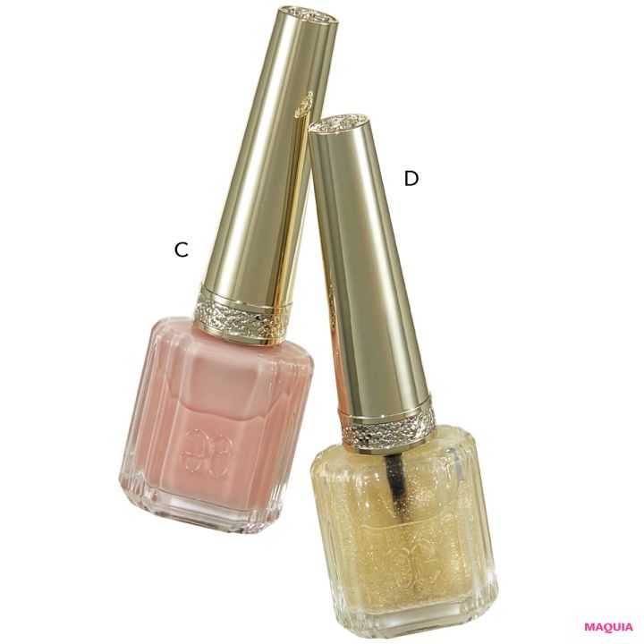 長濱ねる 冬メイク 20025 coldgirlメイク エレガンス ネイルカラー 04 エレガンス ネイル トップコート 03 ネイル