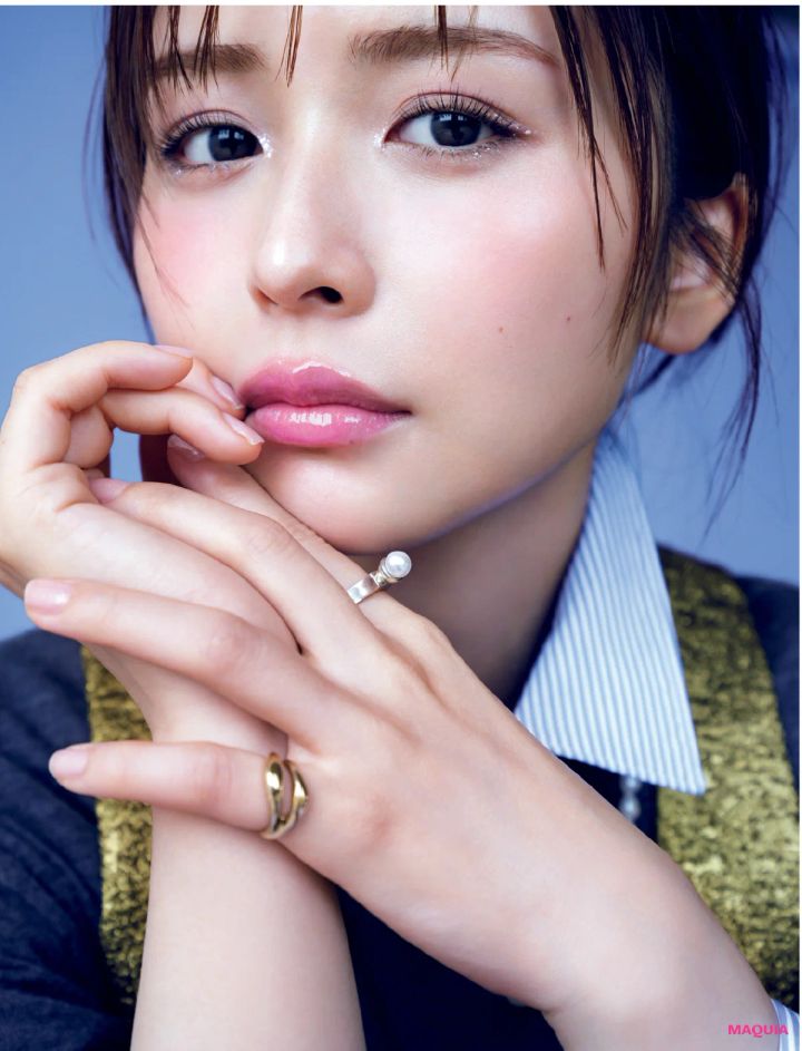 長濱ねる 冬メイク 20025 #coldgirlメイク トレンド