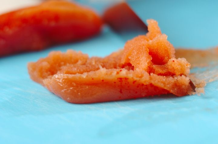 ブロッコリー明太和えの下準備2