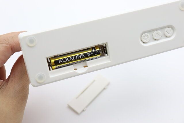 フォトフレームデジタル時計 電池