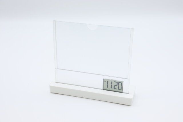 フォトフレームデジタル時計