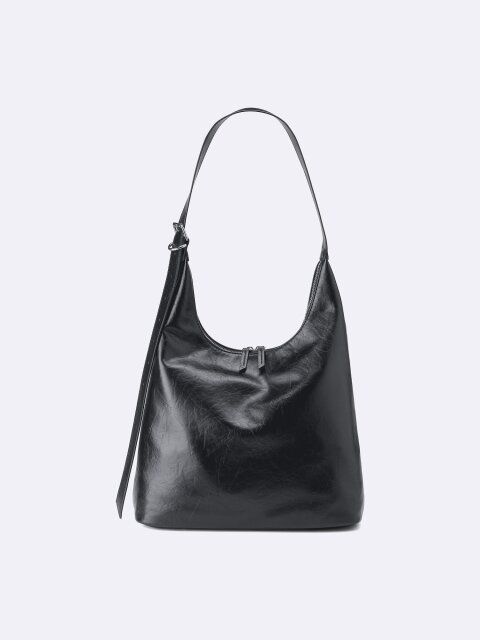 2025gu女性おすすめ黒2WAYロングベルトバッグ