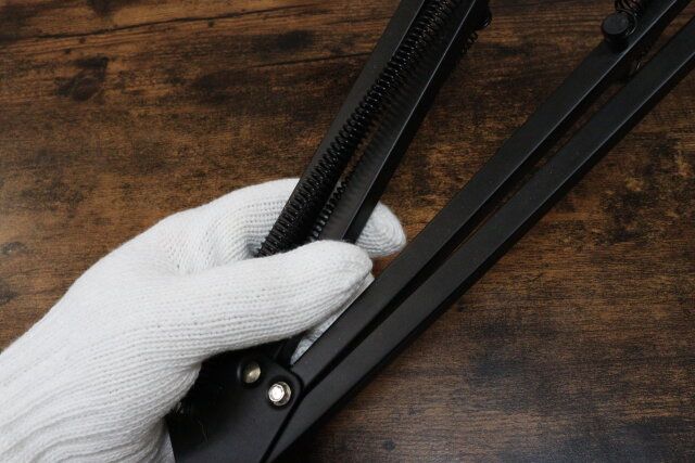 裏起毛軍手 使用例