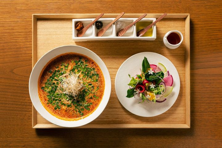 ザ・リッツ・カールトン日光「ザ・バー」AFURI共作 日光 豆乳担々麺