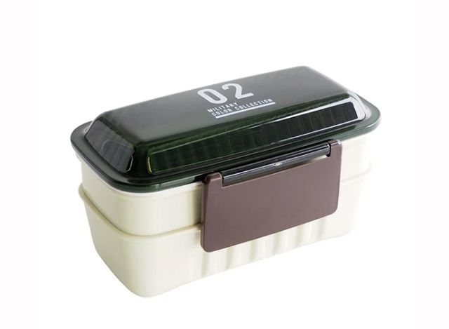 ダイソー ランチボックス（ドーム型、２段）