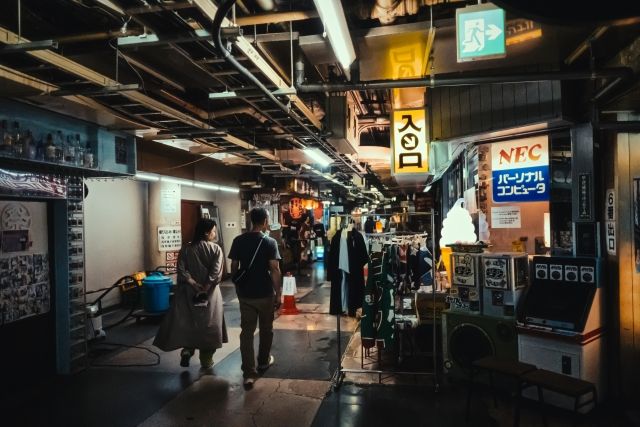 浅草 地下街の様子
