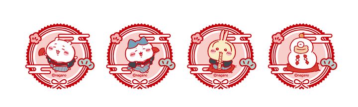 ちいかわスタンプ絵柄