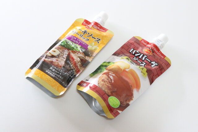 ダイソー 調味料 ハンバーグ ステーキ パウチ
