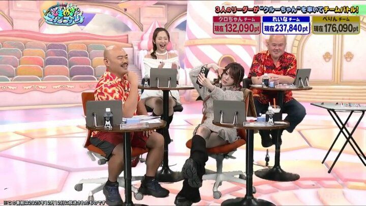 クロちゃんと田中れいな