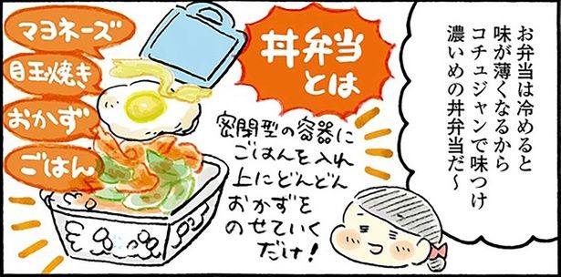 濃いめの丼弁当だ～ （C）おづまりこ／KADOKAWA