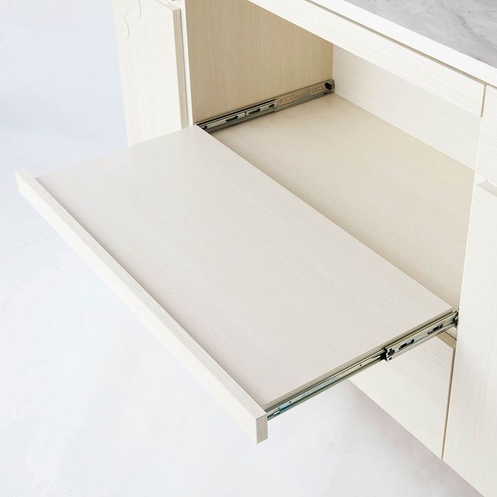キッチンカウンター 下部スライドテーブル