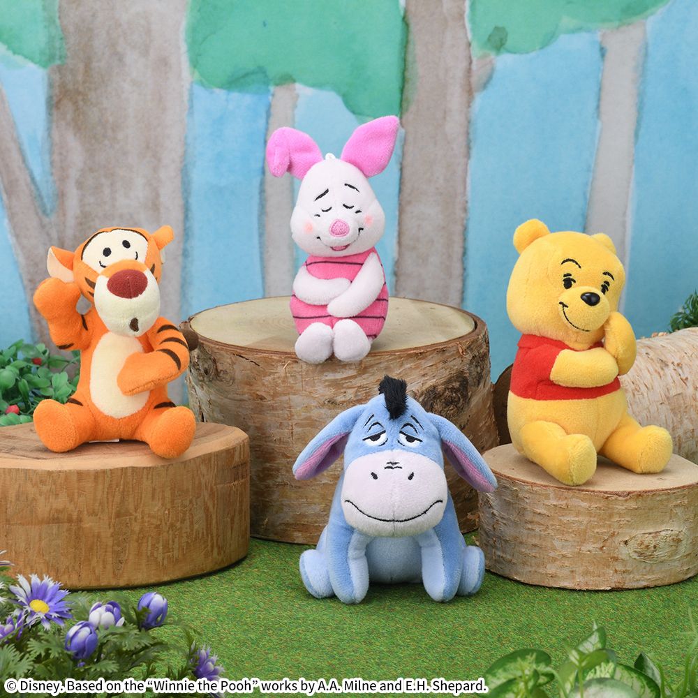 愉快な表情をした100エーカーの森の仲間たち！セガプライズ ディズニー