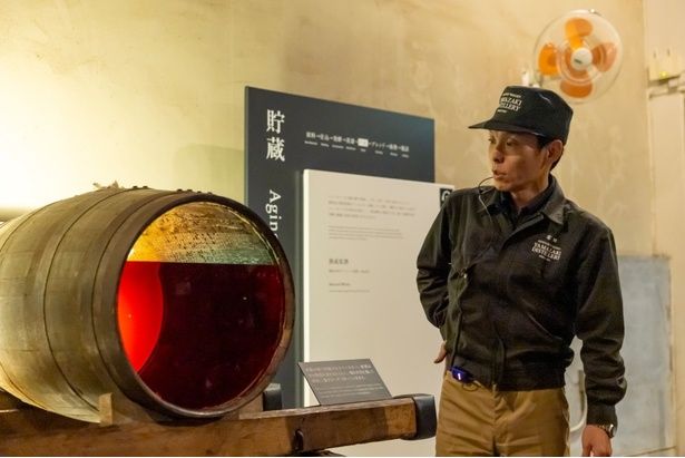 サントリー山崎蒸溜所 工場長の有田哲也さん