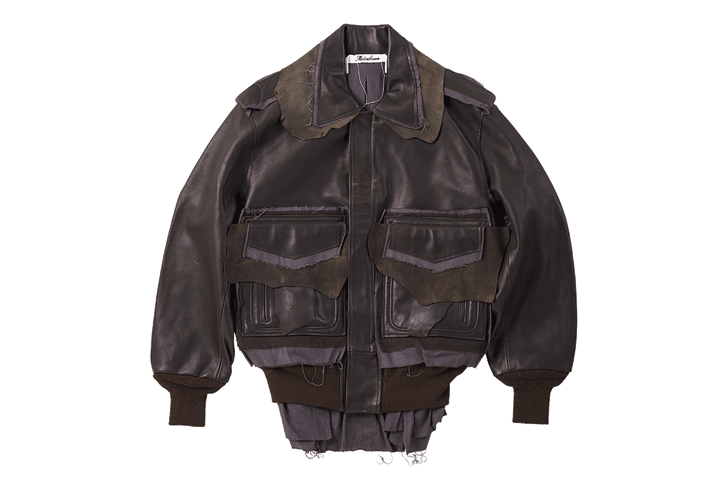 〈ミドリカワ〉のレザージャケット