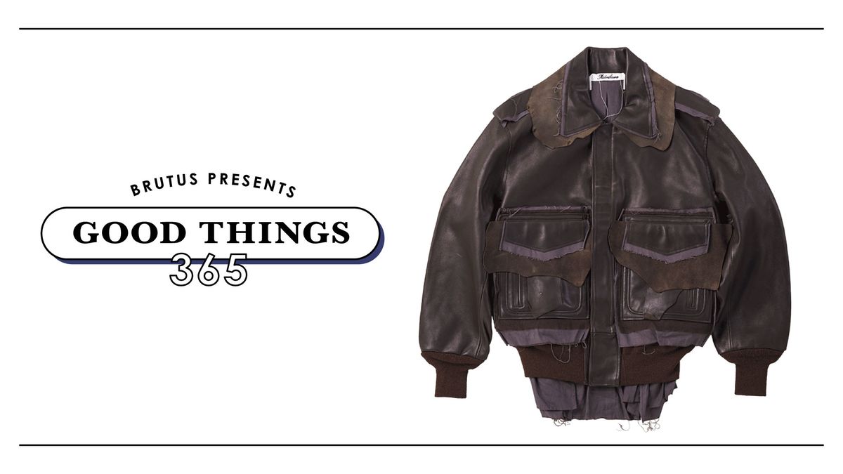 革の重なりを贅沢に楽しむ。〈Midorikawa〉のレザージャケット：GOOD