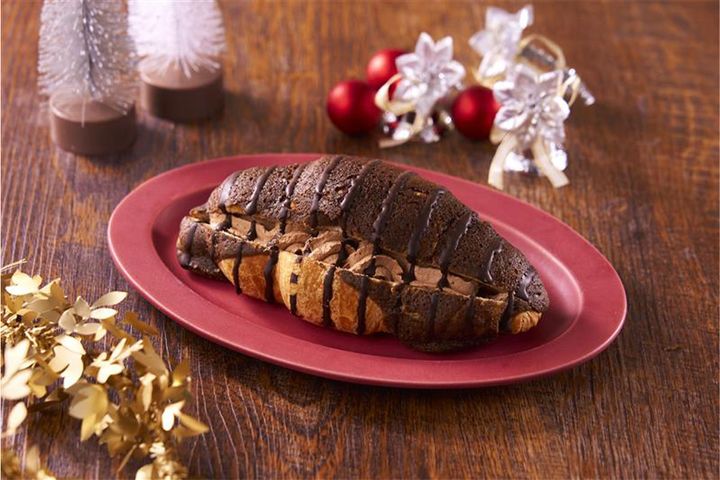 チョコホイップクロワッサン／￥203（税込み）