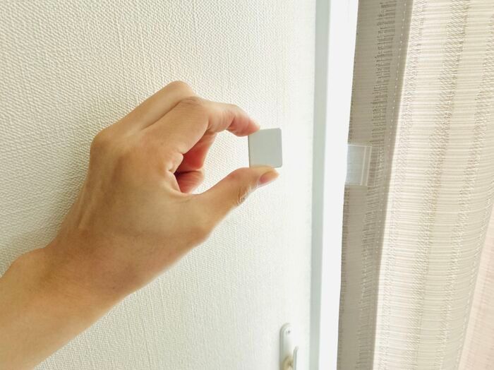 【セリア】部屋が冷えるときは！存在感のない『透明クリップ』に注目→今買っておきたい寒さ対策品でした♪