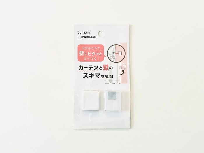 【セリア】部屋が冷えるときは！存在感のない『透明クリップ』に注目→今買っておきたい寒さ対策品でした♪