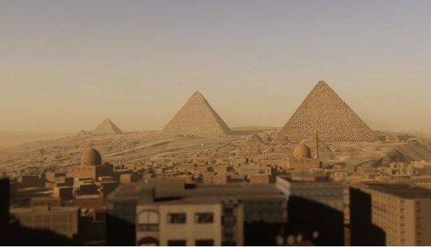 仮想現実でファラオ時代のエジプトにタイムスリップ