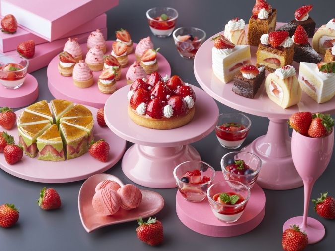 ホテルニューオータニ博多「スーパースイーツビュッフェ2026 ～ホテルでいちご狩り～」