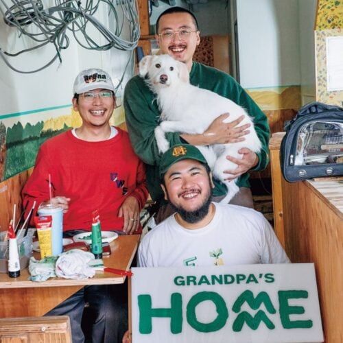 日本橋の人気スイーツ店GRANDPAが“ホーム”である理由 三上龍馬＆田渕諒×ペインター茂田雅弘の共同制作