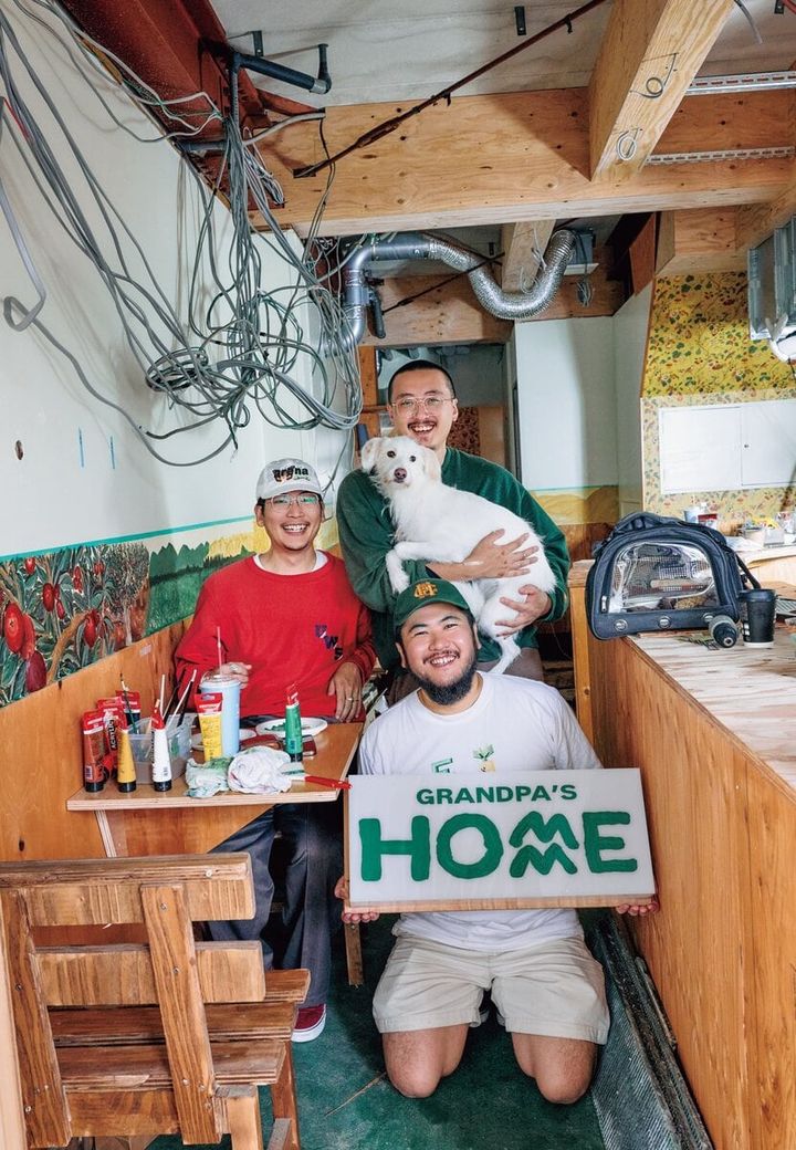 日本橋の人気スイーツ店GRANDPAが“ホーム”である理由 三上龍馬＆田渕諒×ペインター茂田雅弘の共同制作