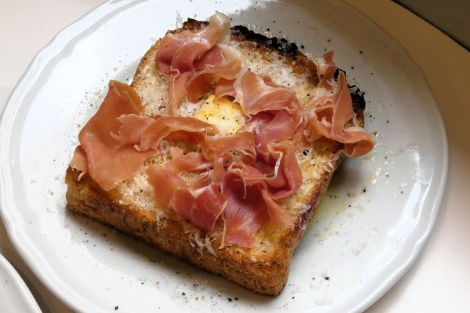 HOC ホック チーズトースト 生ハムトッピング