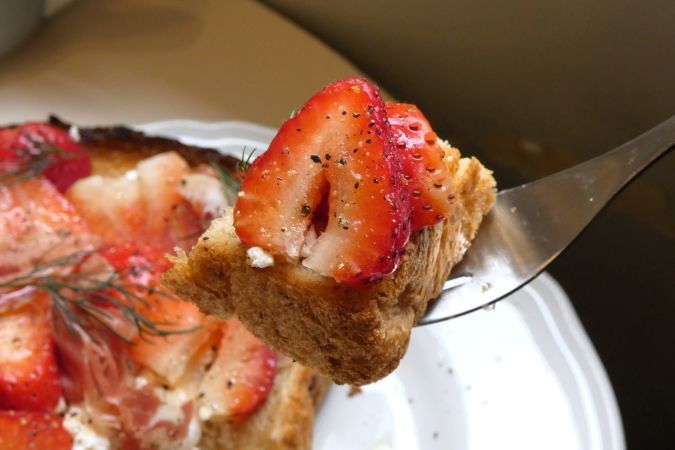 HOC ホック いちごトースト 一口