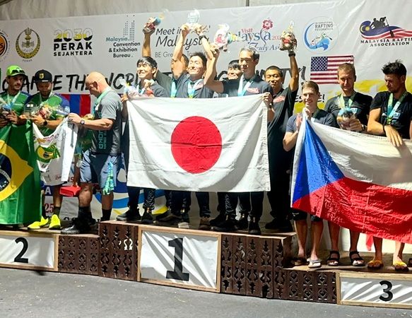 世界ラフティング選手権オープン男子部門で「ラフティングチーム・テイケイ」が優勝！