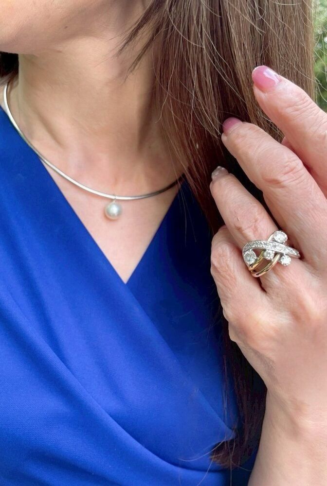 大切な思いを込めてリメイクしたジュエリー