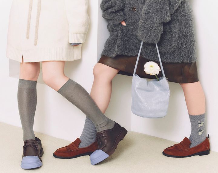 ビッグニットカーデ