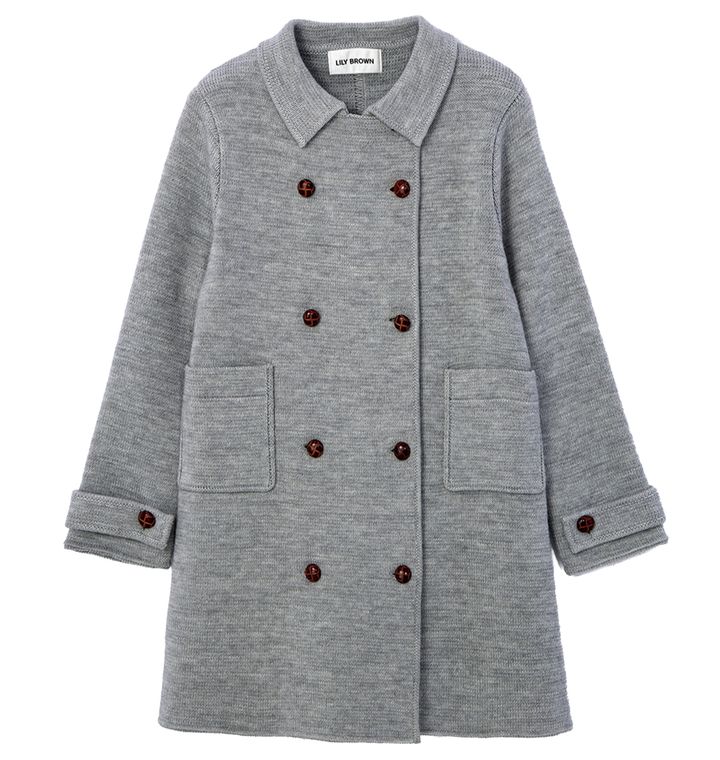 ビッグニットカーデ