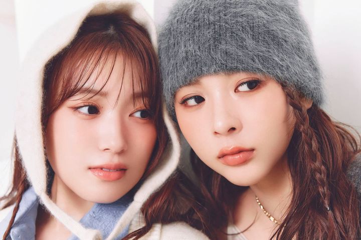 ビッグニットカーデ