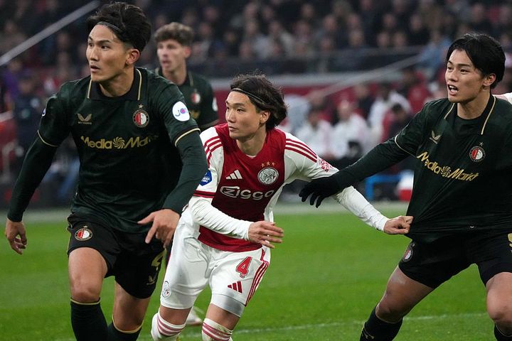 画像: 左から渡辺、板倉、上田 (C)Getty Images