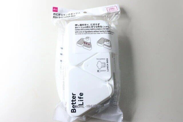 ダイソー おにぎりランチボックス（580mL） パッケージ