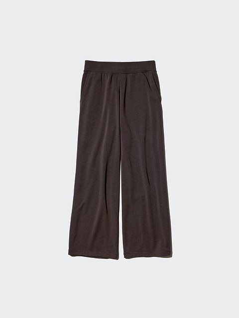 ユニクロのウォームフリースストレートパンツ