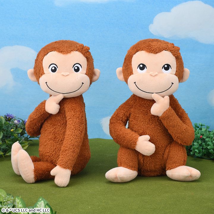 おさるのジョージ Lぬいぐるみ それなあに？