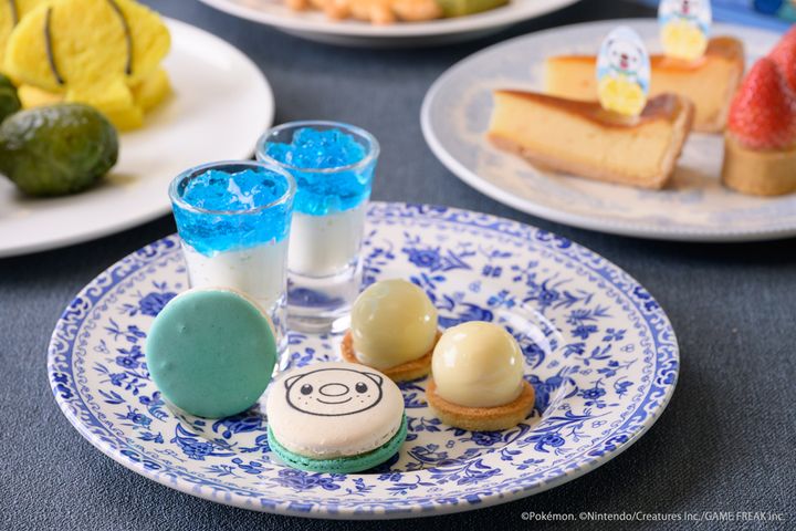 三重県×ミジュマル アフタヌーンティー（上段）